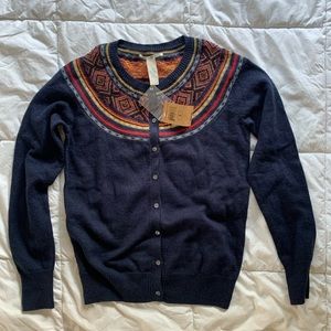 Lucky Brand Beaded Cardigan NWT